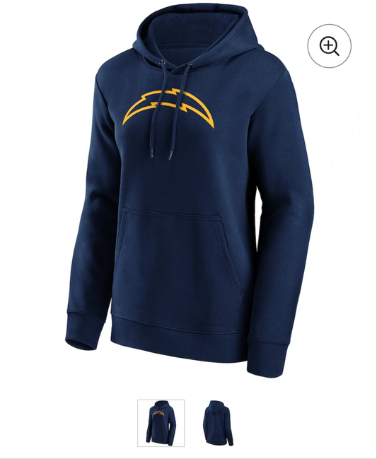 Chargers logo hoodie